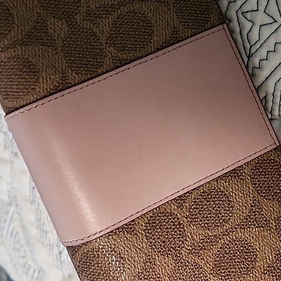 Coach Brown and Pink Wallet - Picture 8 of 16